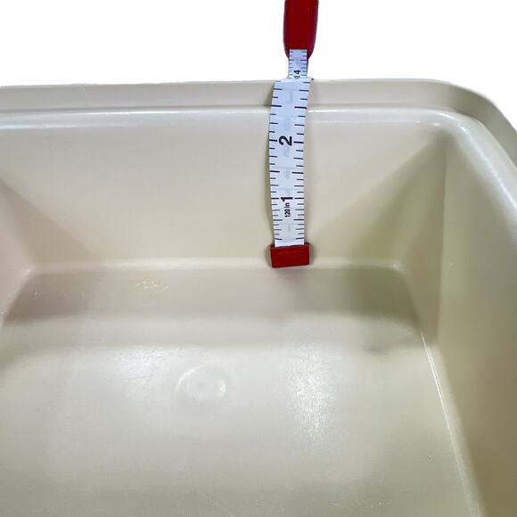 Tupperware Vintage Almond Ice Cream Keeper and Translucent Lid #2 - Picture 13 of 13